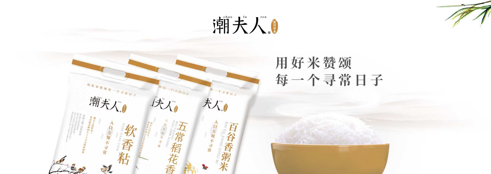 潮夫人·大米品牌策劃