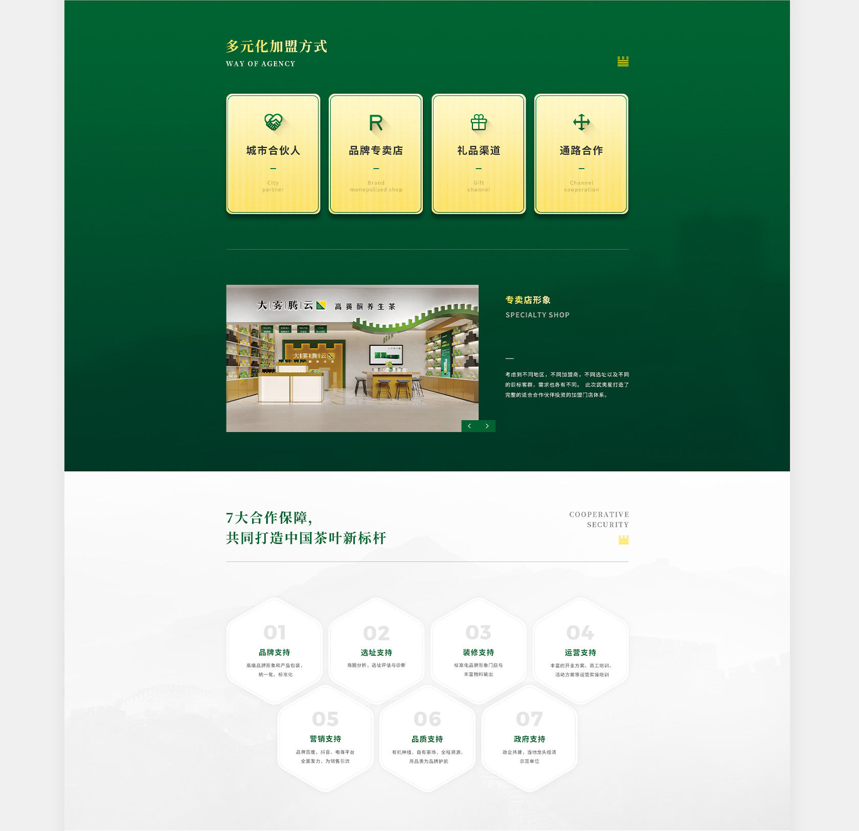 大霧騰云高黃酮茶網(wǎng)站設(shè)計