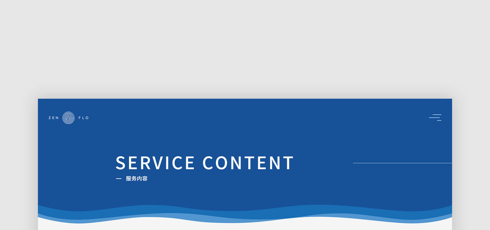 ZenFlo浮之道網(wǎng)站設(shè)計